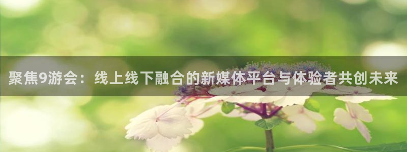 星耀国际体育2官网入口：聚焦9游会：线上线下融合的新媒体平台与体验者共创未来